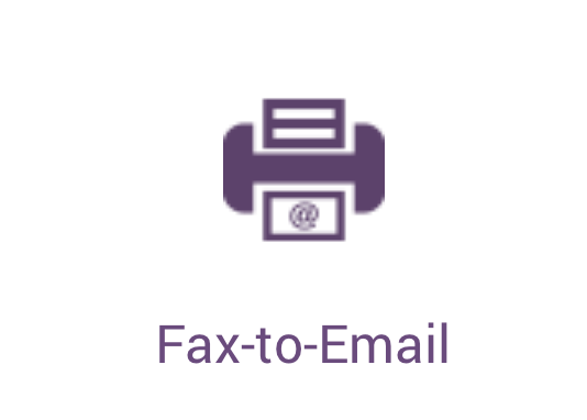 vOffice fax to email